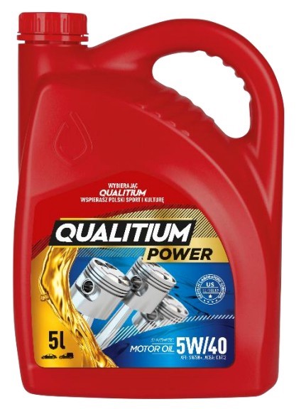 Moottoriöljy Qualitium Power 5w-40 5l C3 QUALITIUM