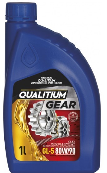 Voimansiirtoöljy Qualitium 80w-90 Gl5, 1l, Taka-akseli, Edessä QU QUALITIUM
