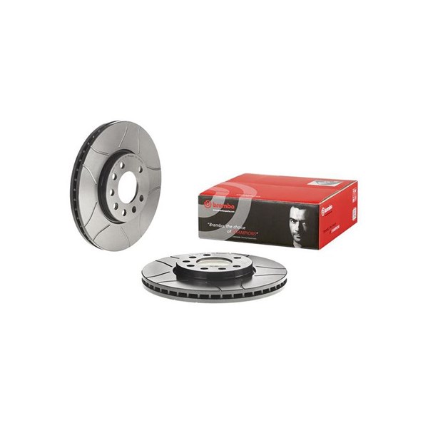 Jarrulevy Tuuletettu, Etuakseli BREMBO BREMBO