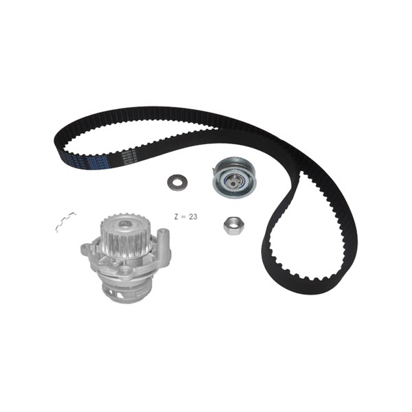 Vesipumppu + jakohihnasarja DOLZ DOLZ