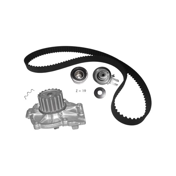 Vesipumppu + jakohihnasarja DOLZ DOLZ