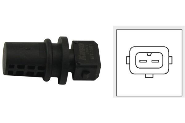 Tunnistin, imuilman lämpötila, Ilmasuodattimen pesä KAVO PARTS KAVO PARTS