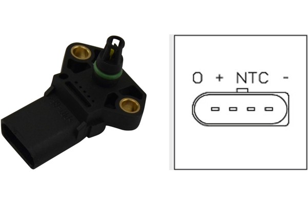 Tunnistin, imusarjapaine, Alla, Imusarja KAVO PARTS KAVO PARTS
