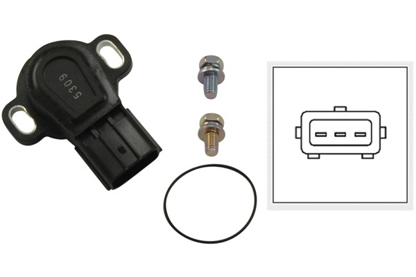 Tunnistin, kaasuläppä KAVO PARTS KAVO PARTS