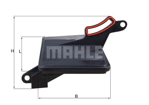 Hydrauliikkasuodatin, automaattivaihteisto MAHLE MAHLE