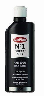 Carplan No.1 Super Slik - Rengas & Trim Shine 0.6 L CARPLAN CarPlan