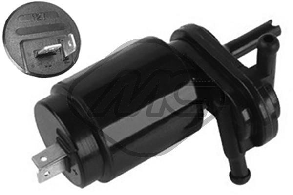 Lasinpesurin pumppu, lasinpesu 12V, Edessä ja takana METALCAUCHO Metalcaucho