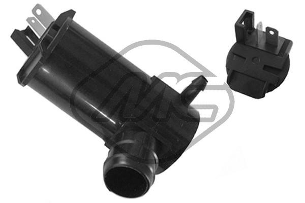 Lasinpesurin pumppu, lasinpesu 12V, Edessä ja takana METALCAUCHO Metalcaucho