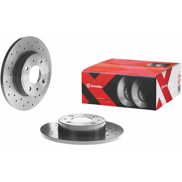 Jarrulevy Vakiomalli, Etuakseli, Taka-akseli BREMBO BREMBO