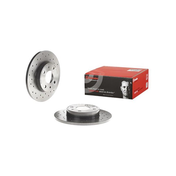 Jarrulevy Vakiomalli, Taka-akseli BREMBO BREMBO