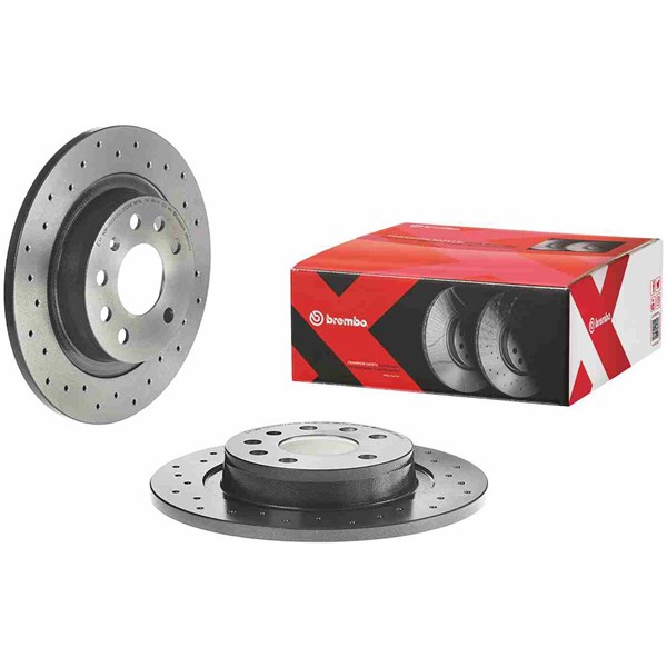 Jarrulevy Vakiomalli, Taka-akseli BREMBO BREMBO