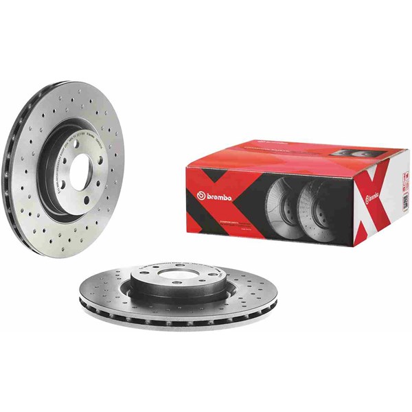 Jarrulevy Reijitetty/tuuletettu, Etuakseli BREMBO BREMBO