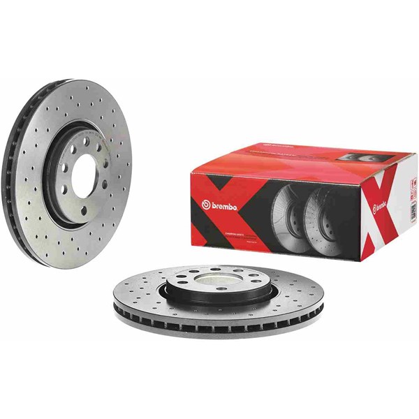 Jarrulevy Reijitetty/tuuletettu, Etuakseli BREMBO BREMBO