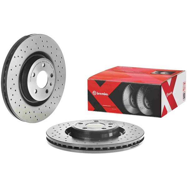 Jarrulevy Reijitetty/tuuletettu, Etuakseli BREMBO BREMBO