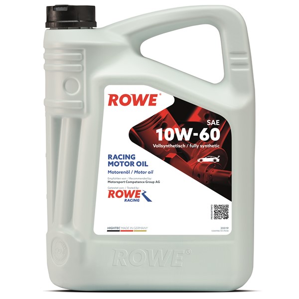 Moottoriöljy Rowe Hightec Racing Motor Oil Sae 10w-60 5l ROWE ROWE