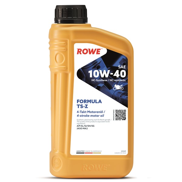 Moottoriöljy Rowe Hightec Formula Sae 10w-40 Ts-z 1l ROWE ROWE