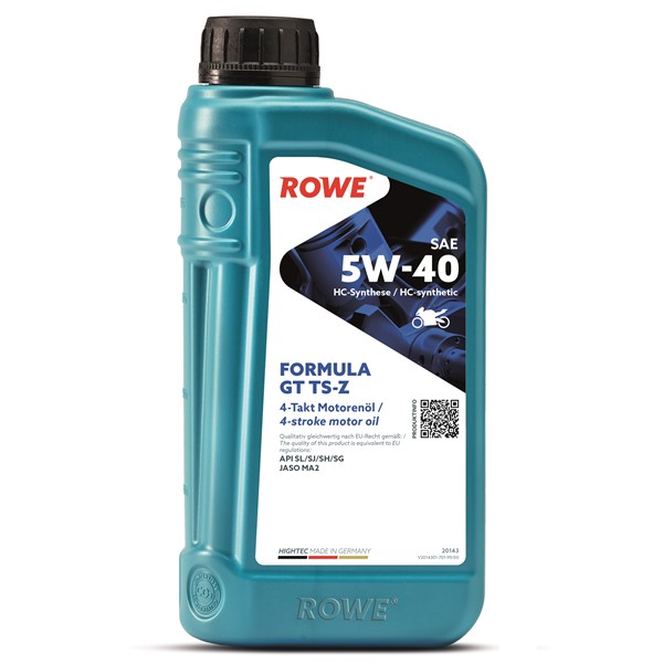 Moottoriöljy Rowe Hightec Formula Gt Sae 5w-40 Ts-z 1l ROWE ROWE