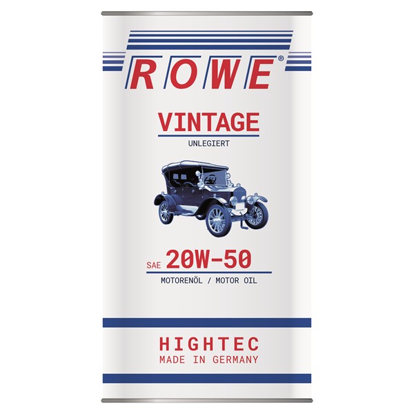 Rowe Hightec Vintage Sae 20w-50 Unlegiert 5l ROWE