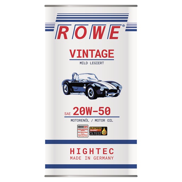 Rowe Hightec Vintage Sae 20w-50 Mild Legiert 5l ROWE ROWE