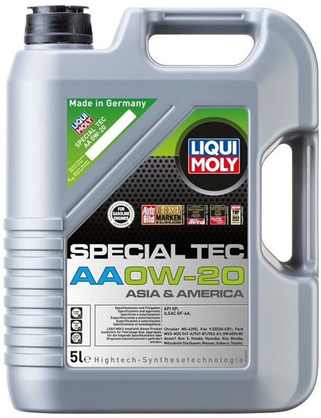 Moottoriöljy Liqui Moly Special Tec Aa 0W-20 5L LIQUI MOLY