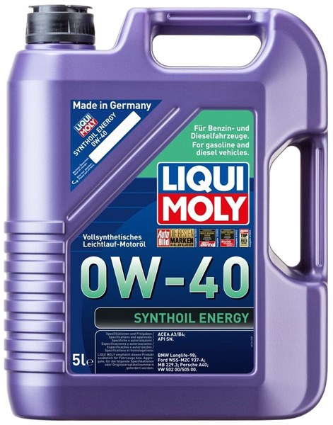 Moottoriöljy Liqui Moly Synthoil Energy 0W-40 5L LIQUI MOLY LIQUI MOLY