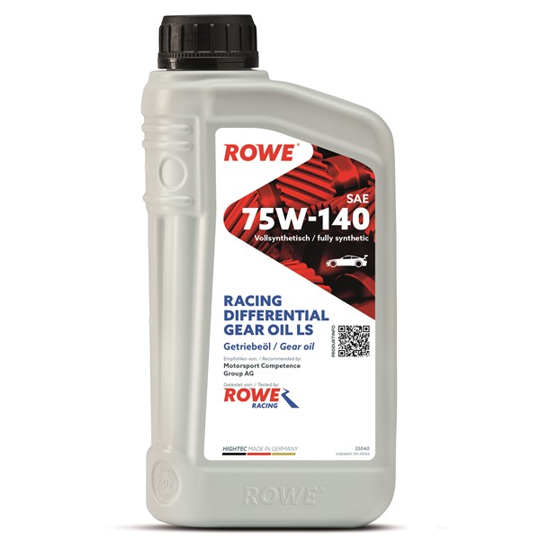 Voimansiirtoöljy Rowe Hightec Racing Oil  75w-140 1l ROWE