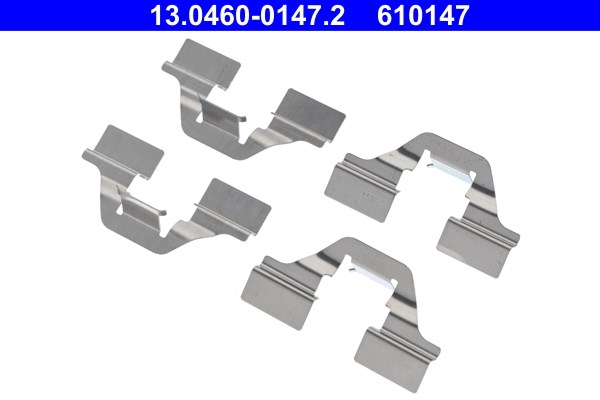 Tarvikesarja, jarrupala, Taka-akseli Ate 13.0460-0147.2 ATE Tarvikesarja, jarrupala, Taka-akseli Ate 13.0460-0147.2 ATE