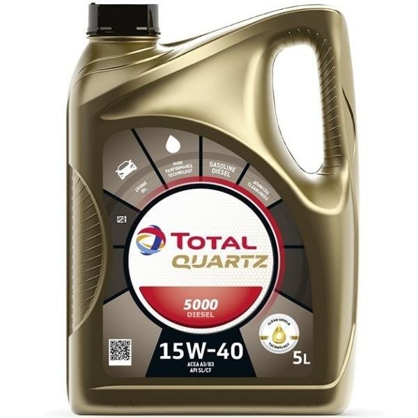 Moottoriöljy Total Quartz Diesel 5000 15w-40 TOTALENERGIES TotalEnergies