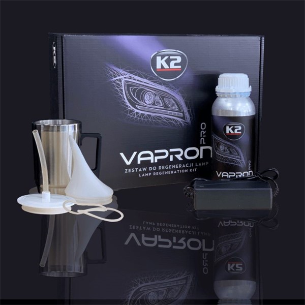 Vapron Pro ajovalojen kiillotusaine kit K2 K2