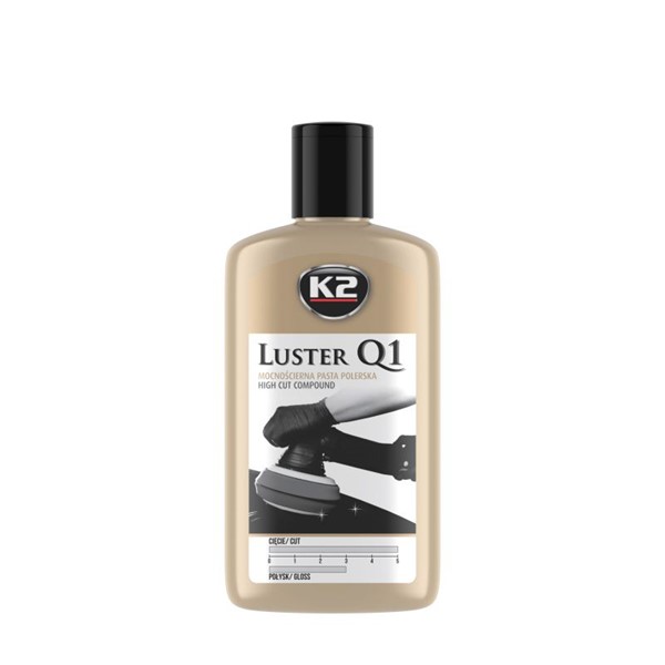 Luster Q1 White Heavy cut compound kiillotusaine 250g K2 K2
