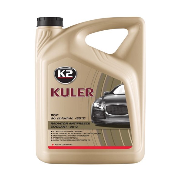 Kuler Long life -35°C Glykoli Punainen 5L K2 K2
