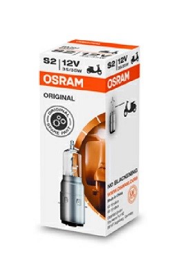Xenonlamppu OSRAM ORIGINAL MOTORCYCLE S2 BA20d 12V OSRAM OSRAM