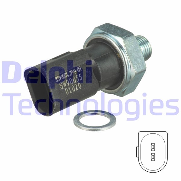 Öljynpainekytkin DELPHI DELPHI