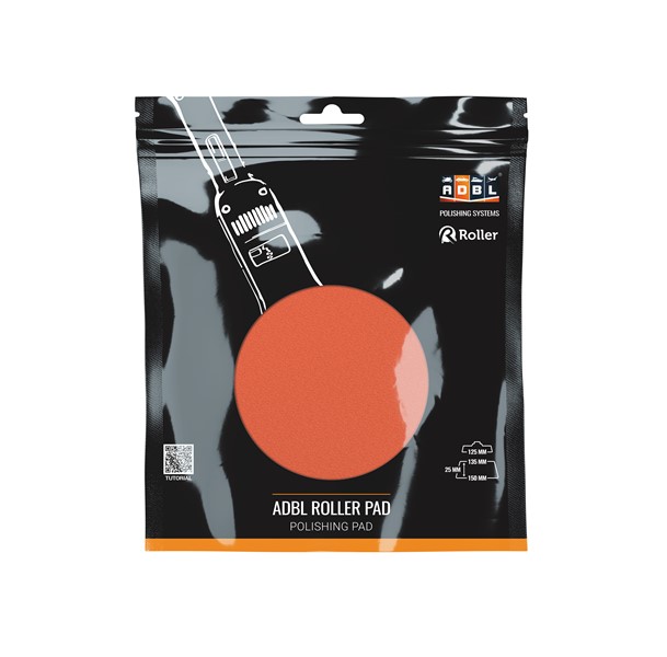 Kiillotussieni Adbl Roller Cut Da 125mm Orange Hard Velcro ADBL ADBL