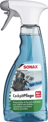 Muovin hoitoaine Sonax Cockpit spray matt effect sport-fresh