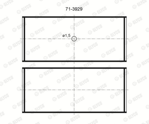 Kiertokangen laakeri GLYCO GLYCO
