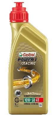 Moottoriöljy Castrol POWER1 Racing 4T 10W-50 1L CASTROL