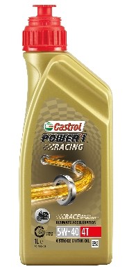 Moottoriöljy Castrol POWER1 Racing 4T 5W-40 1L CASTROL