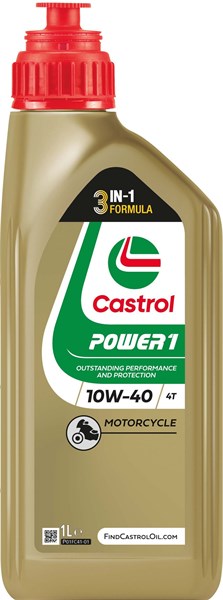 Moottoriöljy Castrol POWER1 4T 10W-40 1L CASTROL Moottoriöljy Castrol POWER1 4T 10W-40 1L CASTROL