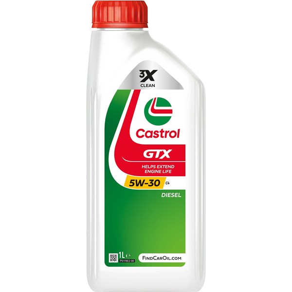 Moottoriöljy Castrol GTX 5W-30 C4 1L CASTROL
