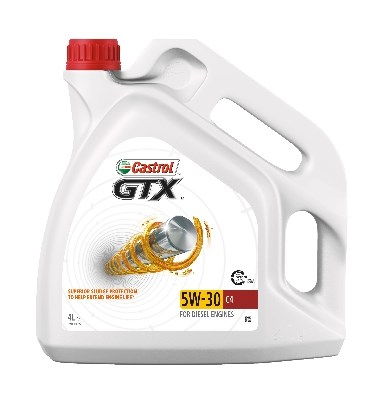 Moottoriöljy Castrol GTX 5W-30 C4 4L CASTROL