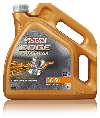 Moottoriöljy Castrol EDGE SUPERCAR 5W-50 4L CASTROL