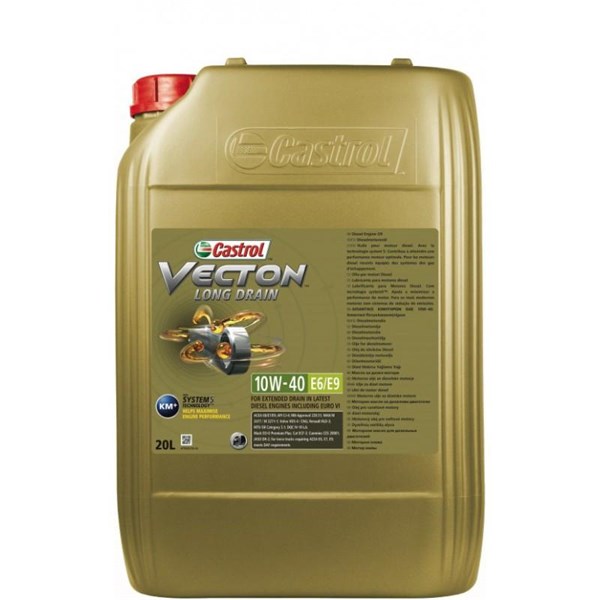 Moottoriöljy Castrol Vecton Long Drain 10W-40 E6/E9 20L CASTROL