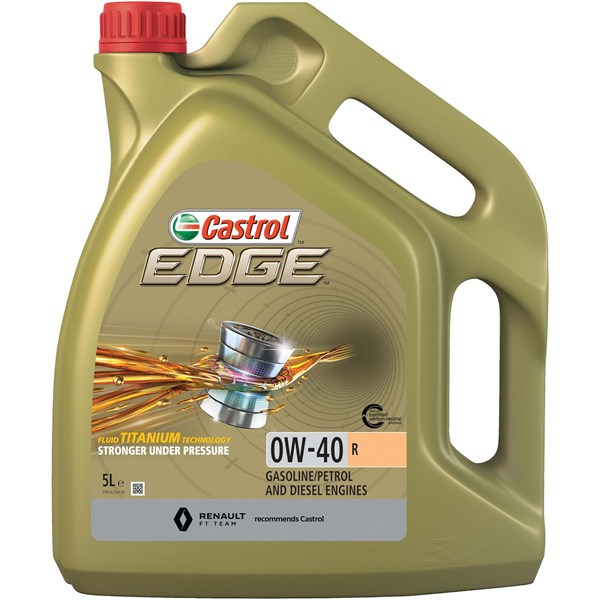 Moottoriöljy Castrol EDGE 0W-40 R 5L CASTROL