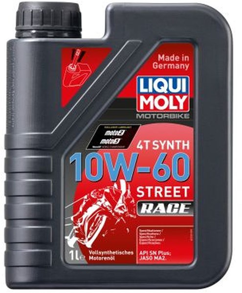 Moottoriöljy LIQUI MOLY Motorbike 4T Synth 10W-60 1L LIQUI MOLY LIQUI MOLY