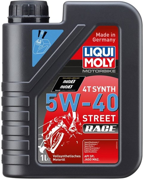 Moottoriöljy LIQUI MOLY Motorbike 4T Synth 5W-40 1L LIQUI MOLY LIQUI MOLY