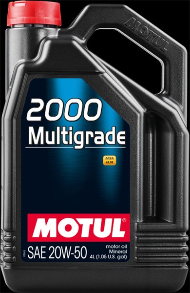 Moottoriöljy MOTUL 2000 MULTIGRADE 20W50 MOTUL MOTUL
