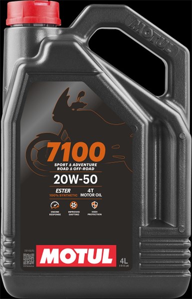 Moottoriöljy MOTUL 7100 20W50 4T MOTUL 7100 20w50 4t MOTUL
