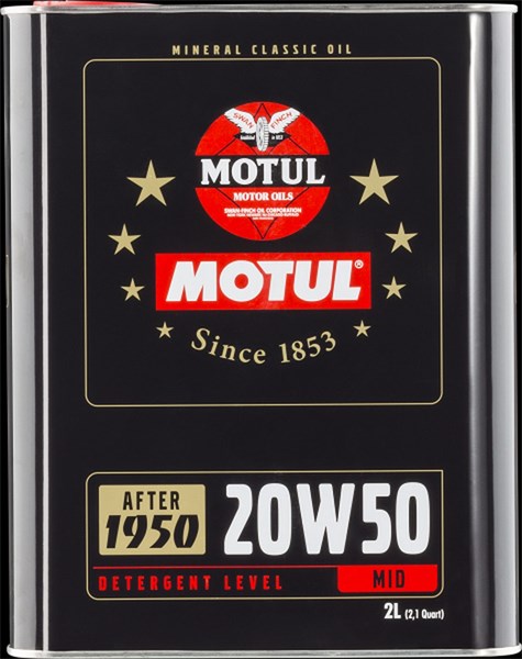 Moottoriöljy MOTUL CLASSIC 20W50 MOTUL MOTUL