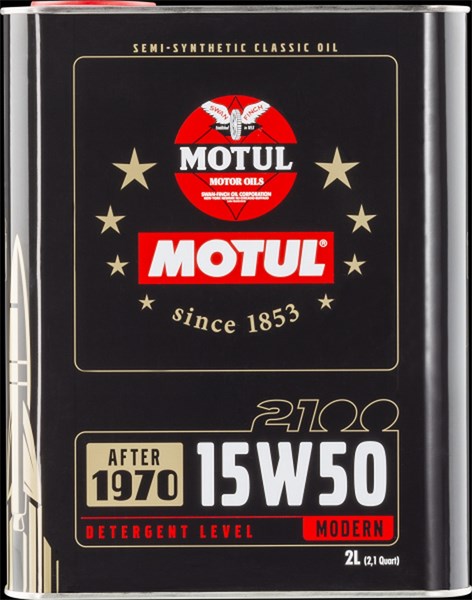 Moottoriöljy MOTUL 2100 15W-50 2L MOTUL